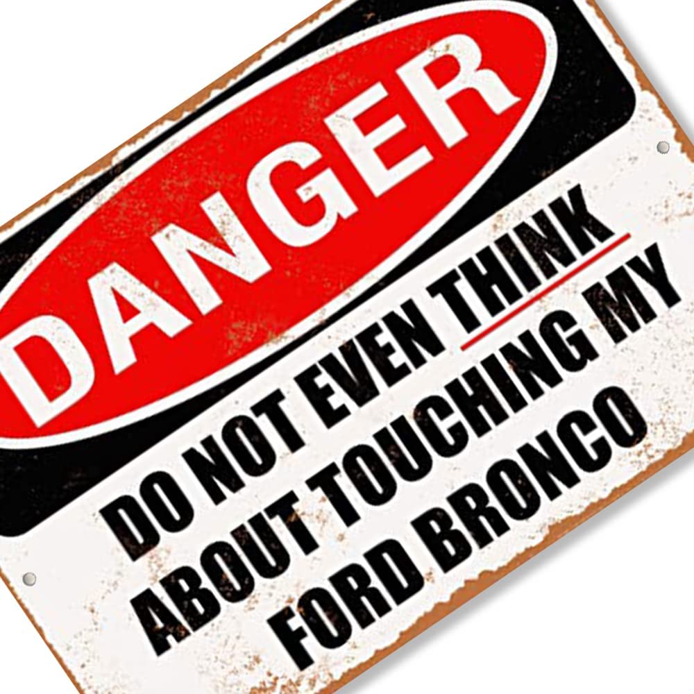 TCHPAX 12X8 - Vintage Look Aluminum Metal Sign - Inches - Do Not Touch My AMC Gmln