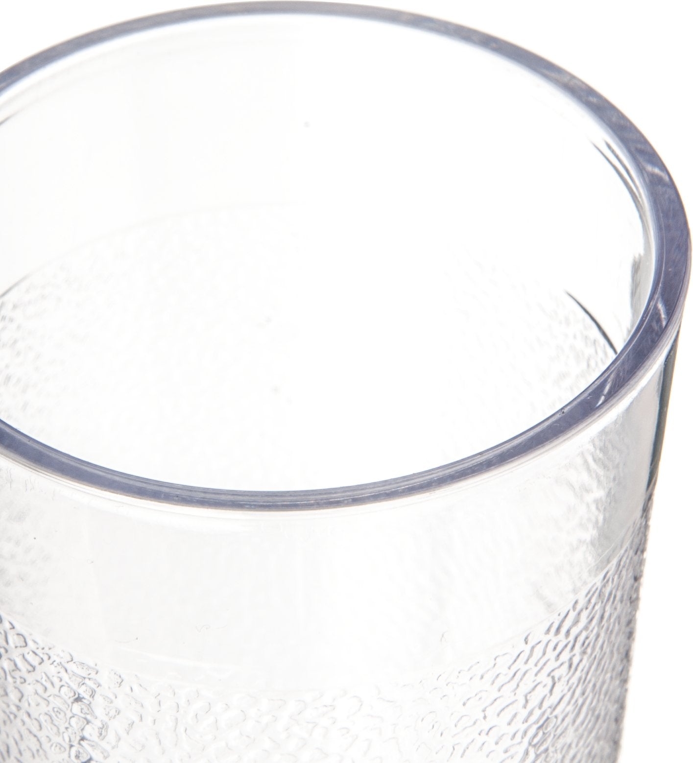 Cfs 55018107 Stackable Shatterresistant Plastic Tumbler, 5 Oz., Clear (Pack Of 6)