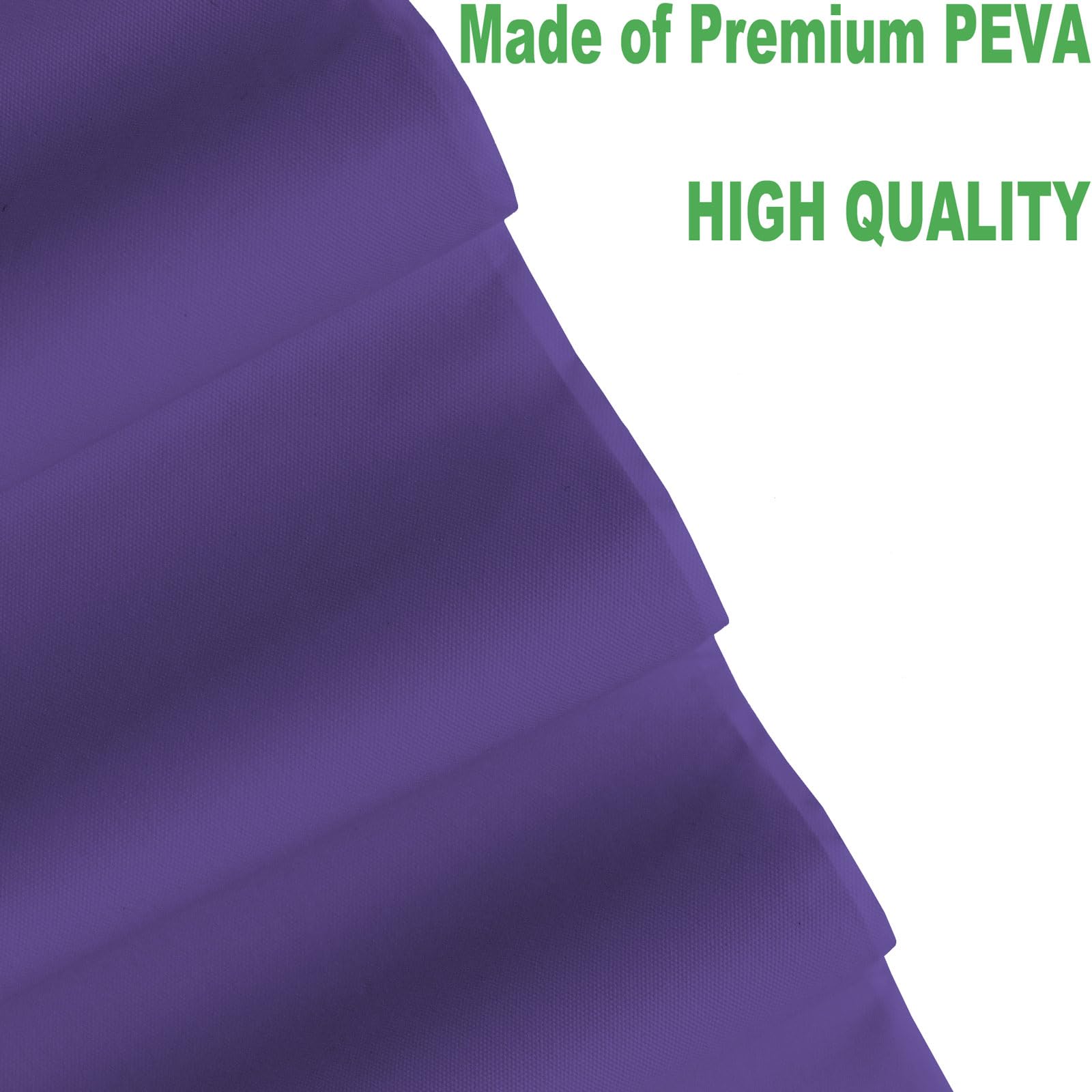 Plastic Purple Tablecloths 3 Pack Violet Disposable Table Covers 54'' X 108'' Table Cloths For Parties Mermaid Gras Parties Birt