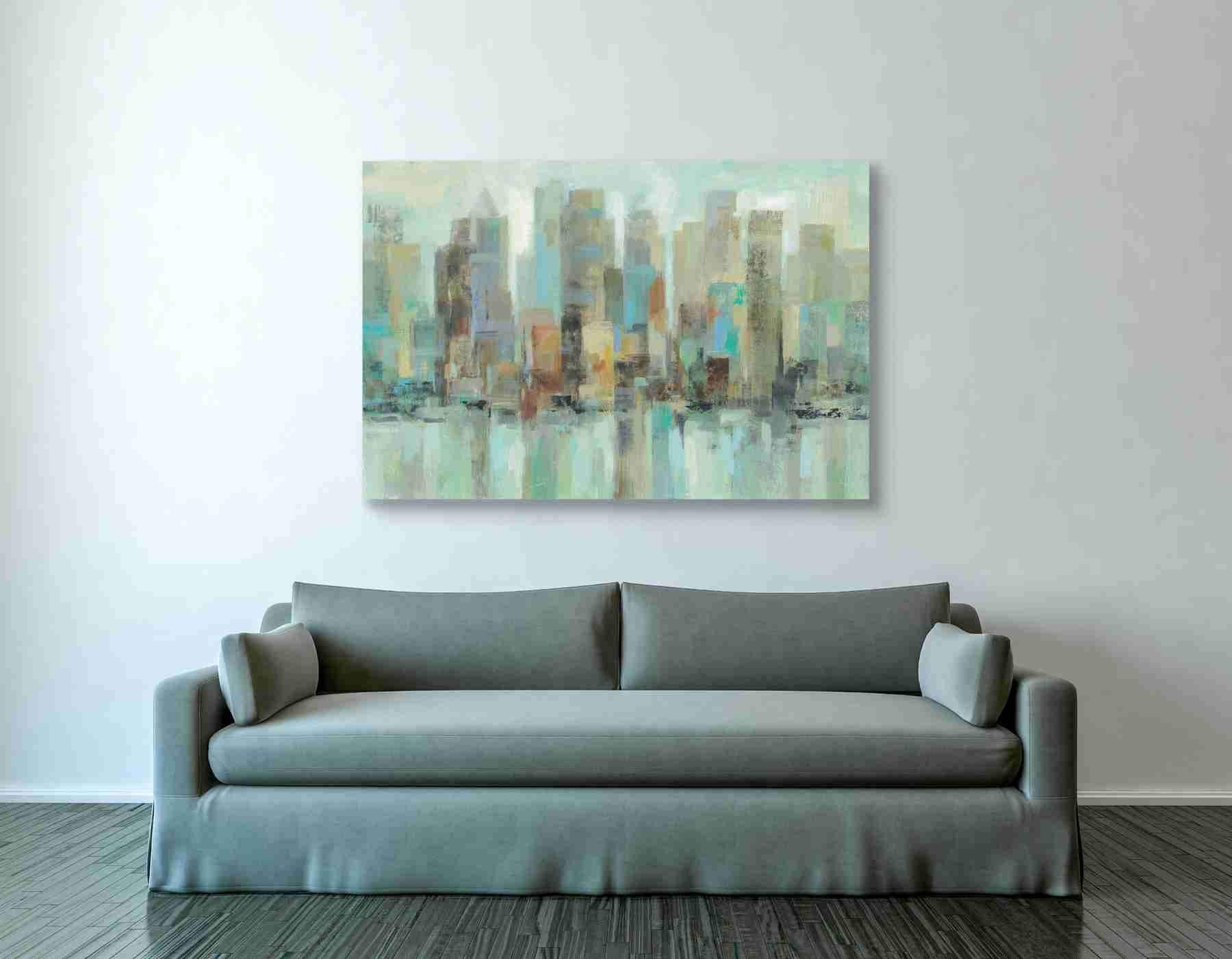 Epic Graffiti 'Morning Reflections' By Silvia Vassileva, Canvas Wall Art, 40''X60''