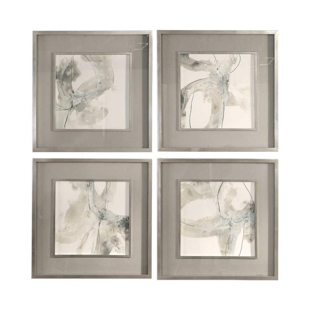 Divination 25 1/4'' Square 4-Piece Framed Wall Art Set