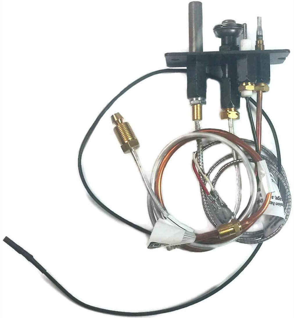 Natural Gas - Srv10002264 (Replaces 10002264) - Replacement 3 Way Pilot Assembly For Hht/Majestic/Monessen Natural Gas Fireplace