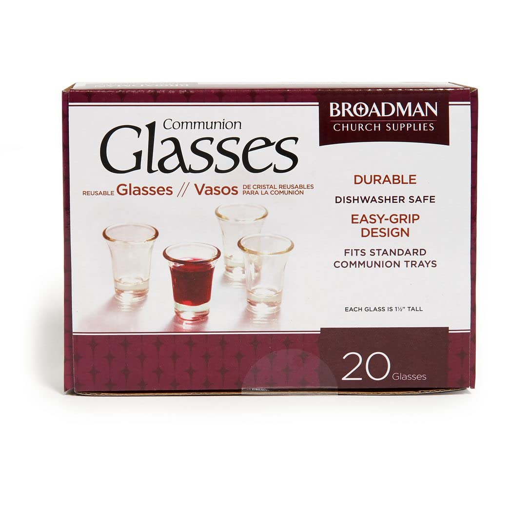 Communion Cups - Glass (Box of 20)