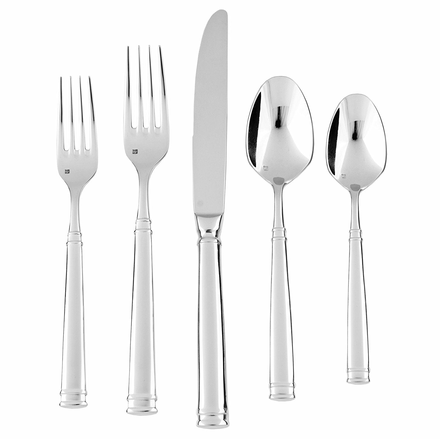Fortessa Bistro 18/10 Stainless Steel Flatware Appetizer/Cake Fork, Set Of 12