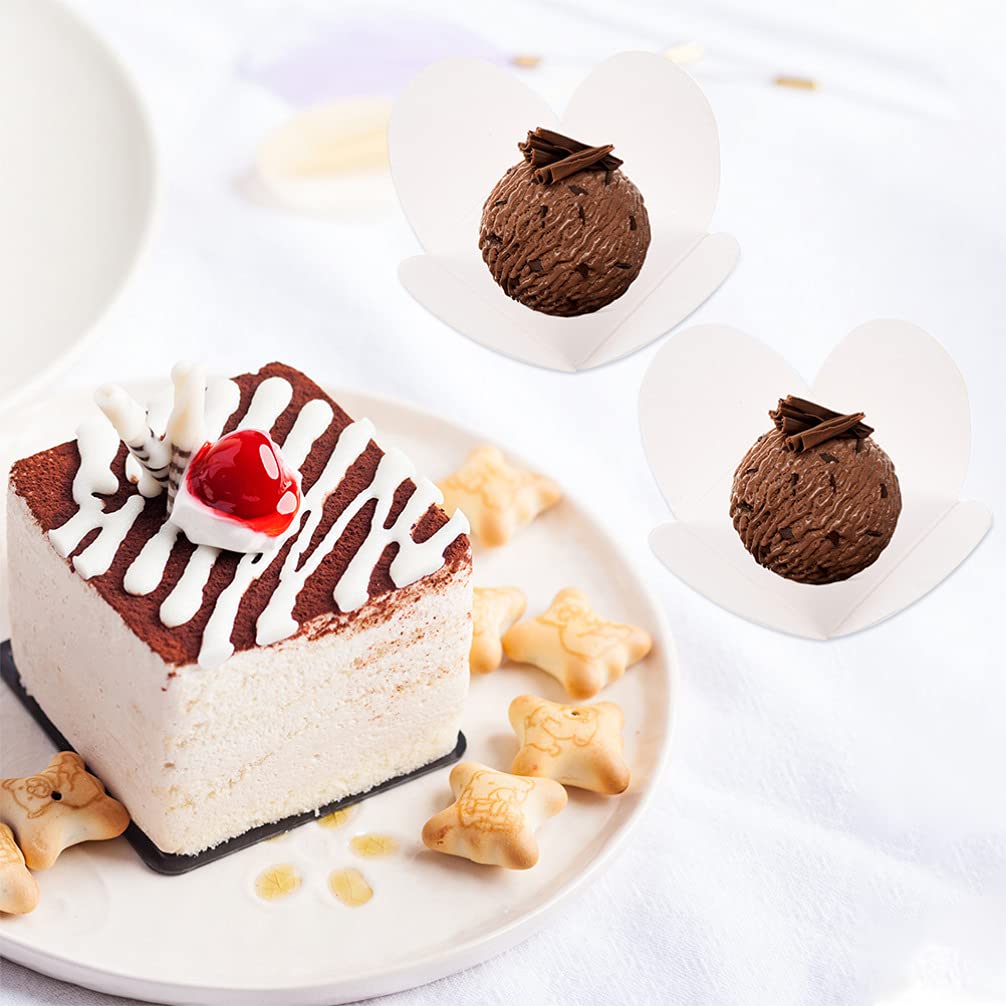 Doitool 200Pcs Truffle Wrappers Paper Chocolate Candy Cups Truffle Liners Truffle Cups For Baby Shower Bridal Shower Birthday Pa