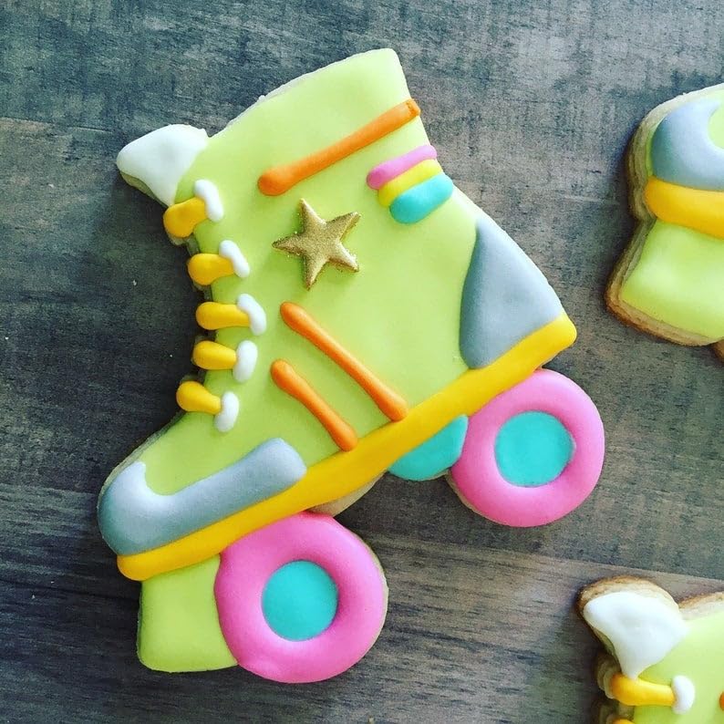 Vintage Roller Skate 3.75 Inch Cookie Cutter From The Cookie Cutter Shop - Tin Plated Steel Cookie Cutter