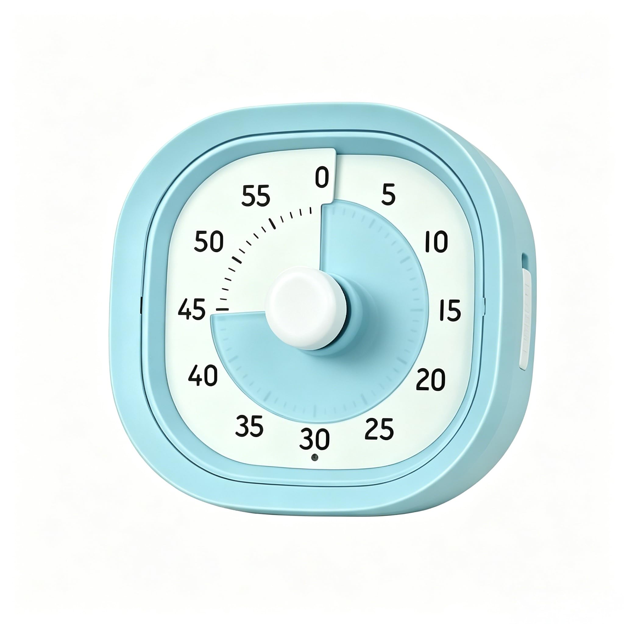 Keduzer 60 Minute Visual Timer,Silent Time Management Tool (Blue)