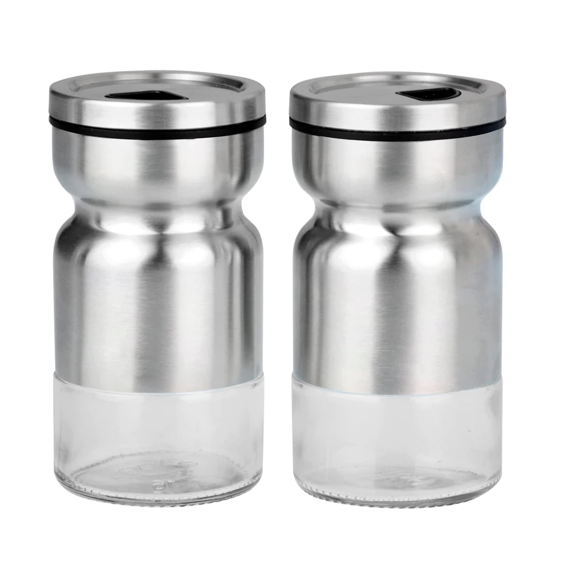 Cuisinox Stainless Steel Salt And Pepper Shakers Set, 4'' Each