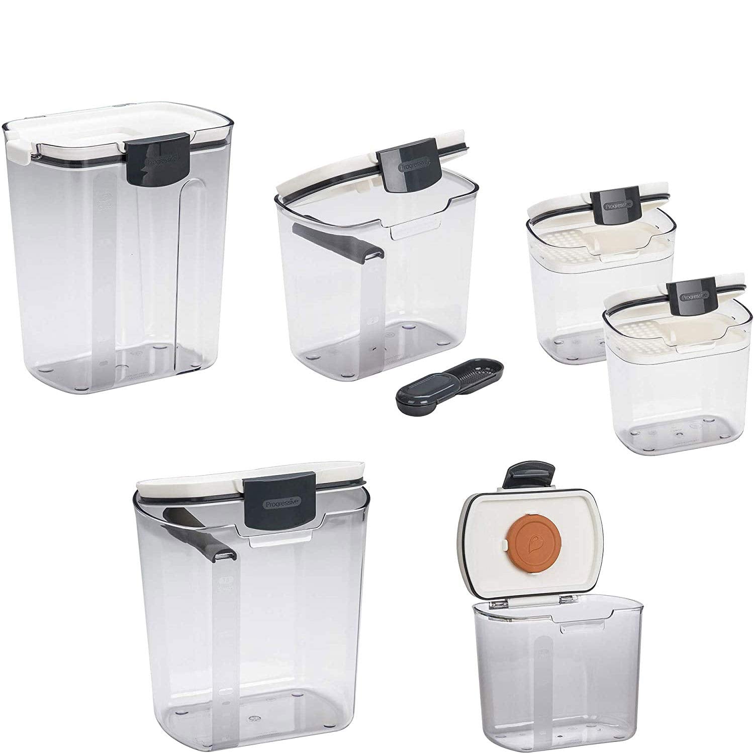 Prepworks By Progressive International Prokeeper 8 Piece Clear Storage Container Set