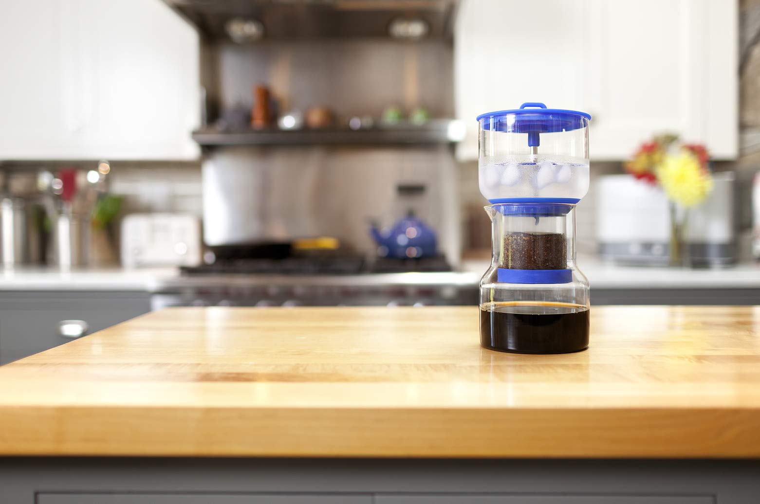 Cold Bruer Drip Coffee Maker B1,Blue