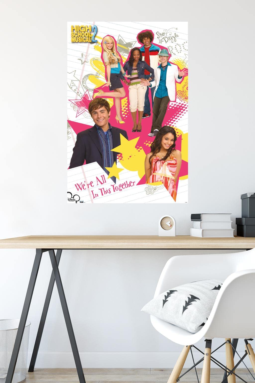 Trends International High School Musical 2 - Group Image Wall Poster, 22.375'' X 34'', Premium Unframed Version