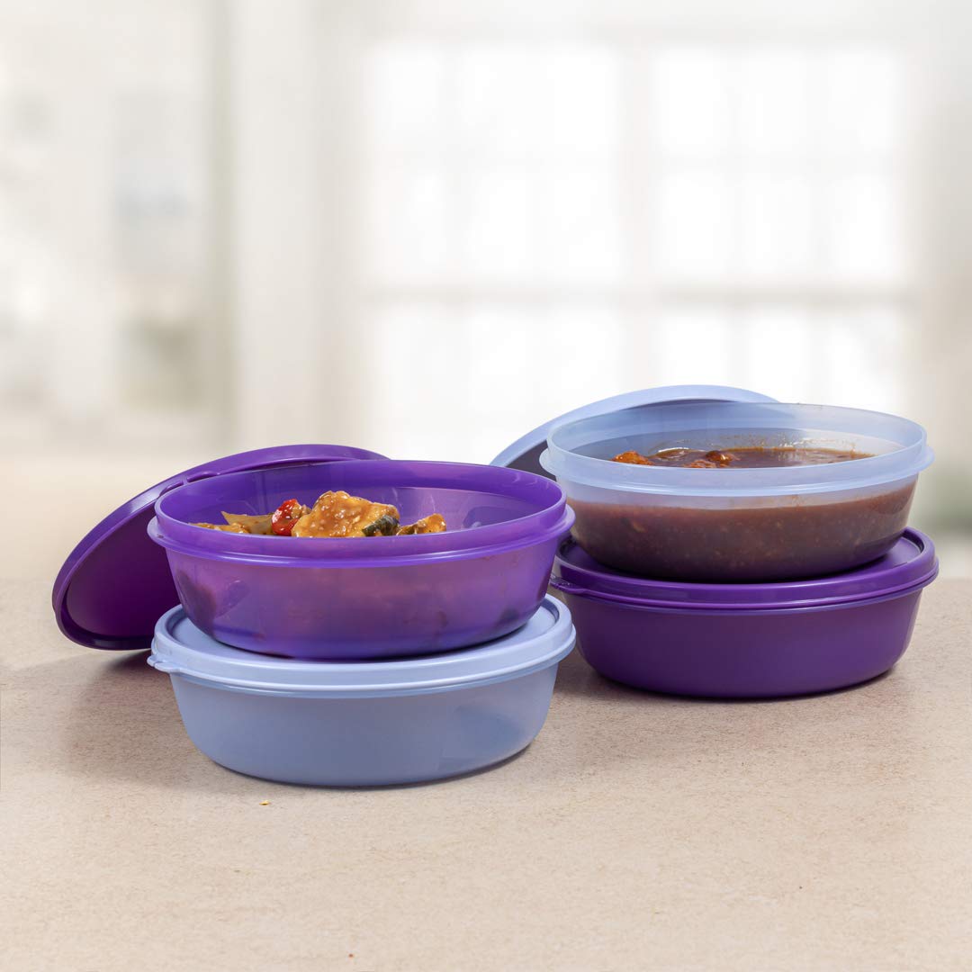 Tupperware Multipurpose Refrigerator Ss Bowl 1L 4Pc