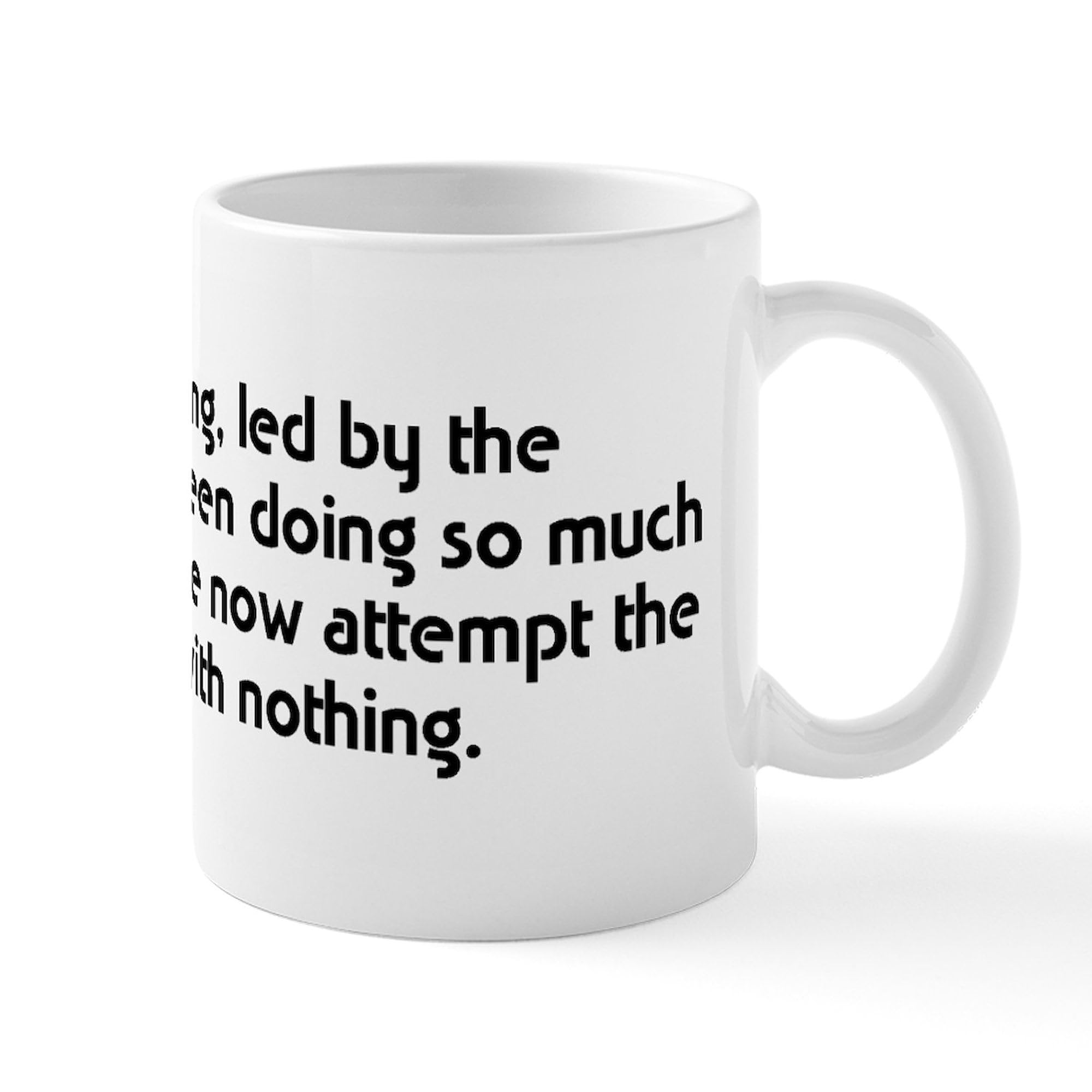 CafePress We The Unwilling Mug 11 oz (325 ml) Ceramic Coffee Mug