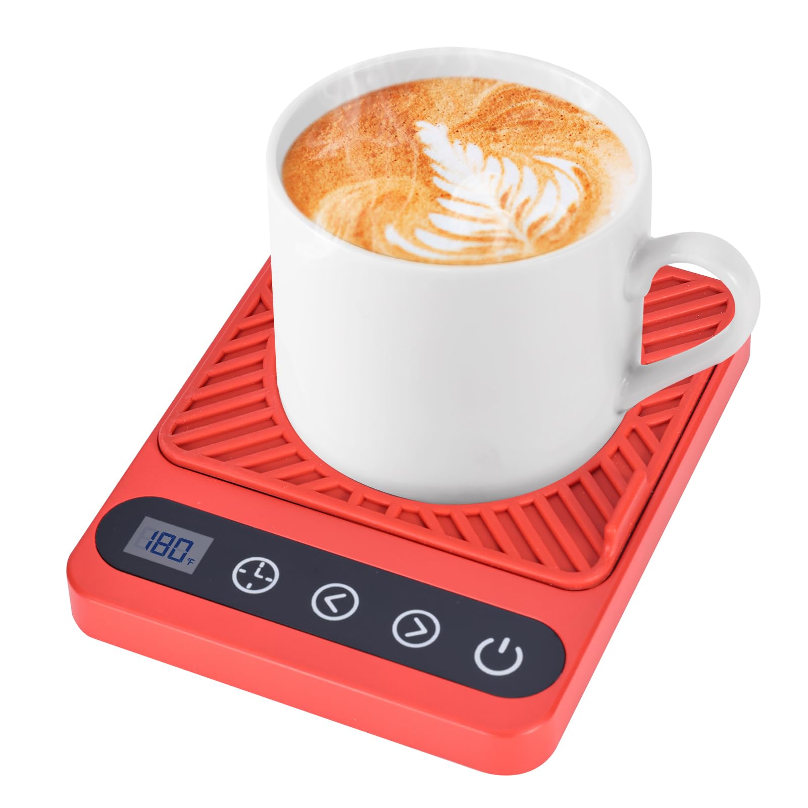 Coffee Warmer For Desk - Electric Mug Warmer, Coffee Mug Warmer With Timer, Mug Warmer, Led Display Smart Coffee Cup Warmer, Mug