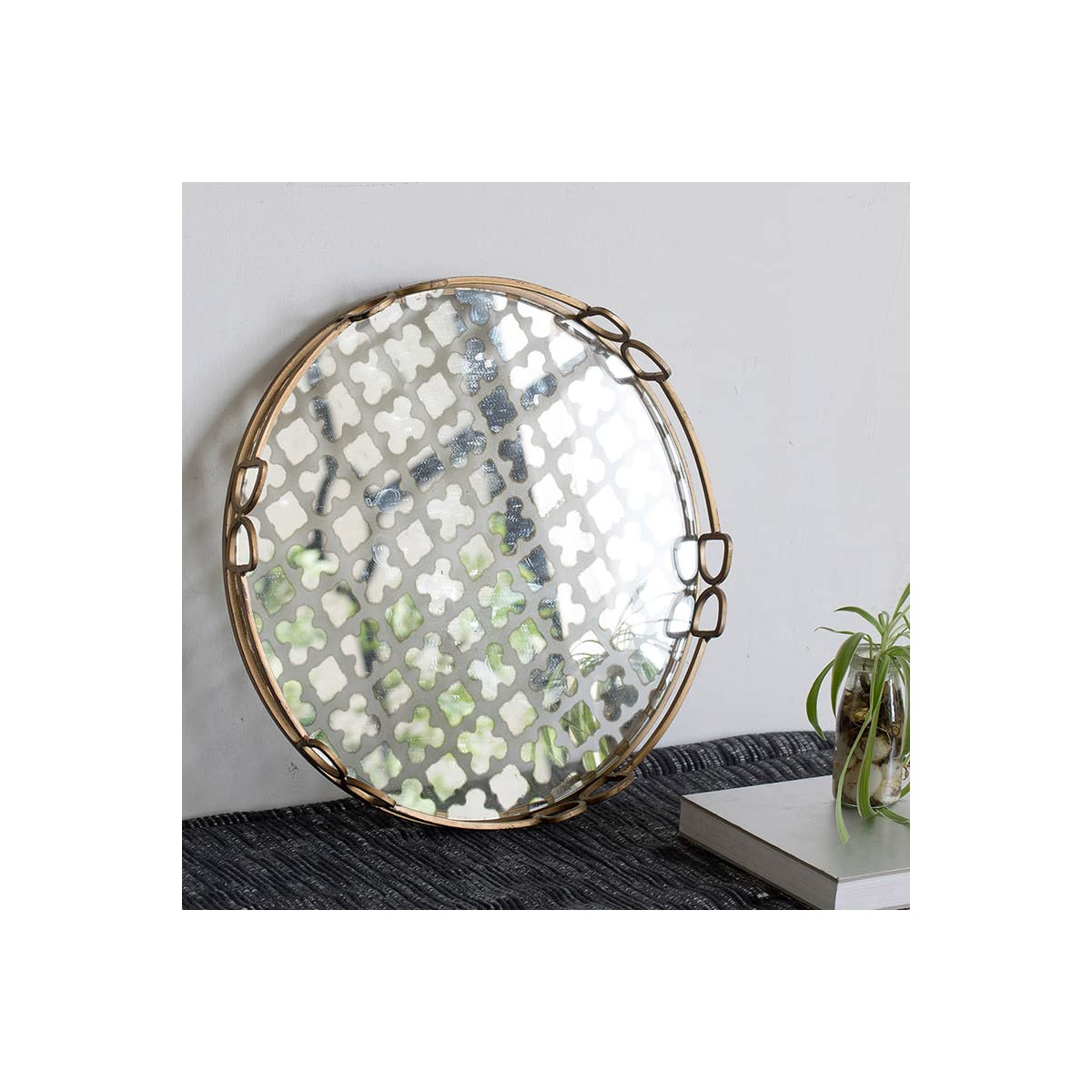 A&B Home Retro Serving Tray, 16 By 2-Inch