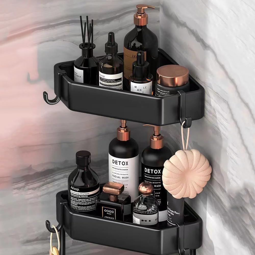 Kasiva Bathroom Corner Shelves Corner Shelf For Bathroom Wall Bathroom Corner Stand Bathroom Rack Without Drilling Stainless Ste