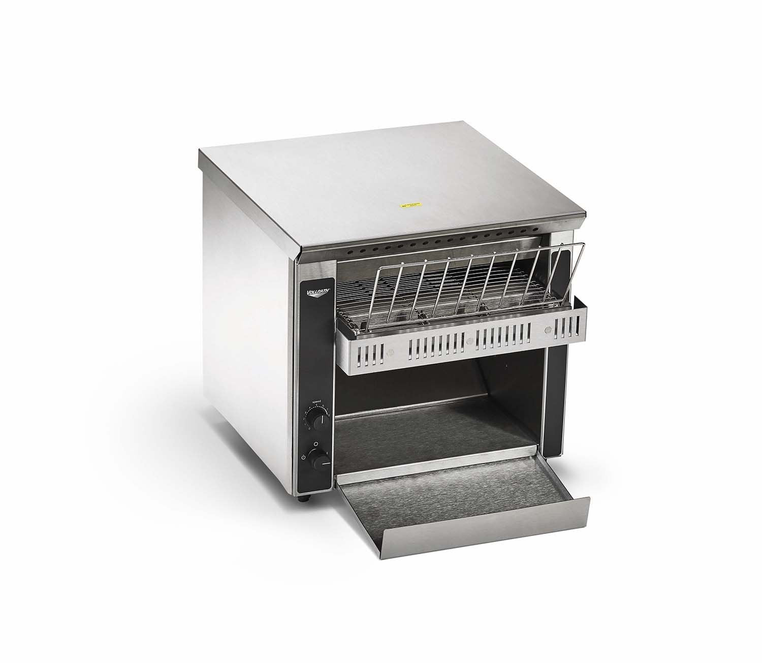 Vollrath CT2H-120250 Horizontal Conveyor Toaster, Stainless Steel, 120V, 10.5 Wide Conveyor, 250 Slices/Hour Capacity, Variable-