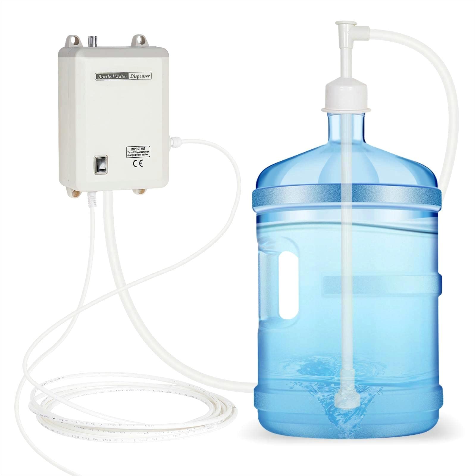 Tdrforce 5 Gallon Automatic Bottled Water Dispenser Pump System For Home Electric Drinking Water Jug Dispenser Pump For 5 Gallon