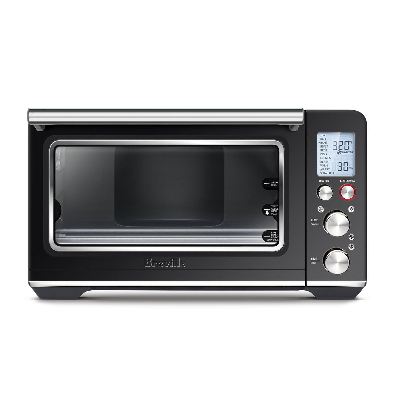 Breville Smart Oven Air Fryer Bov860Btr, Black Truffle