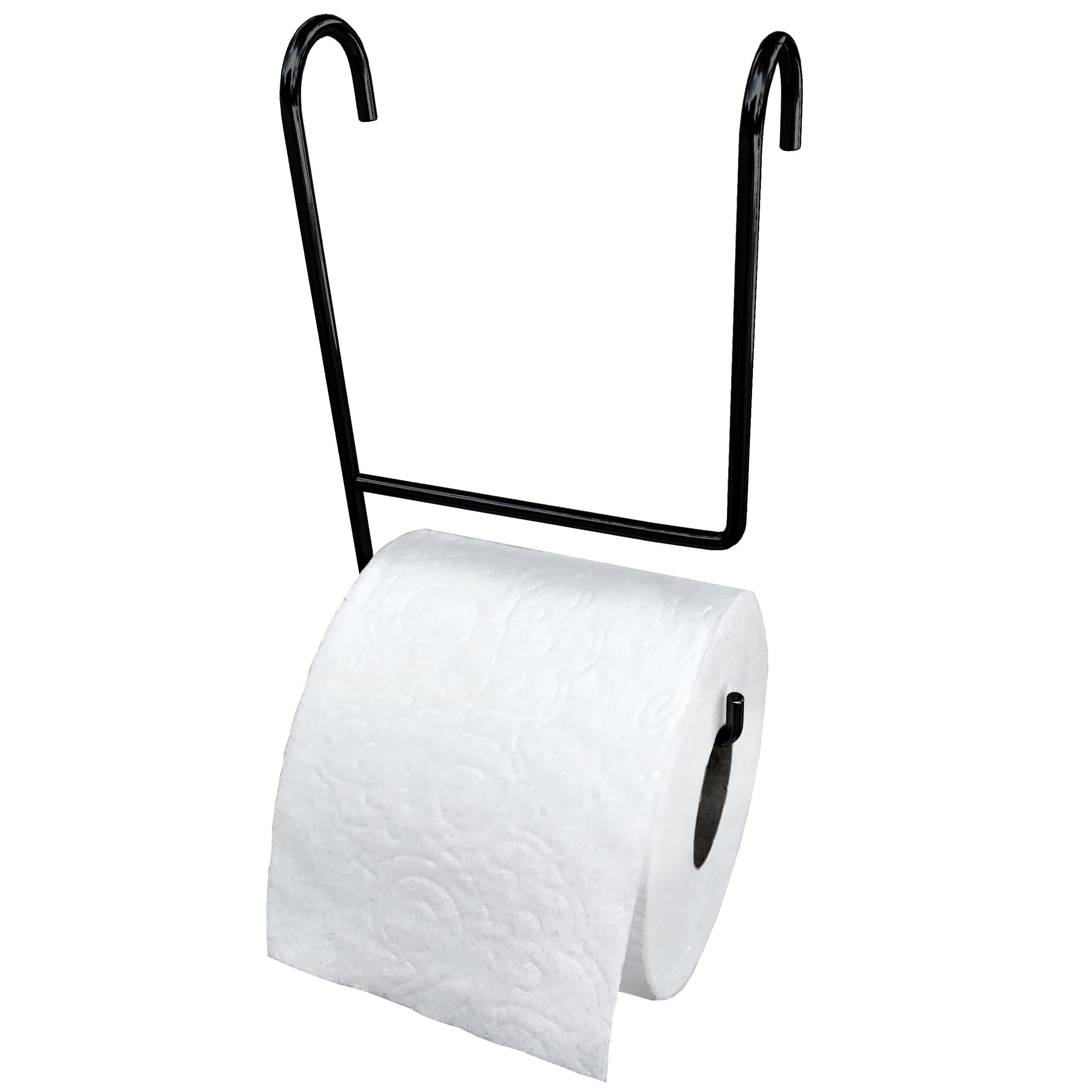 Tp Pal - Extra Toilet Paper Roll Holder (Black)