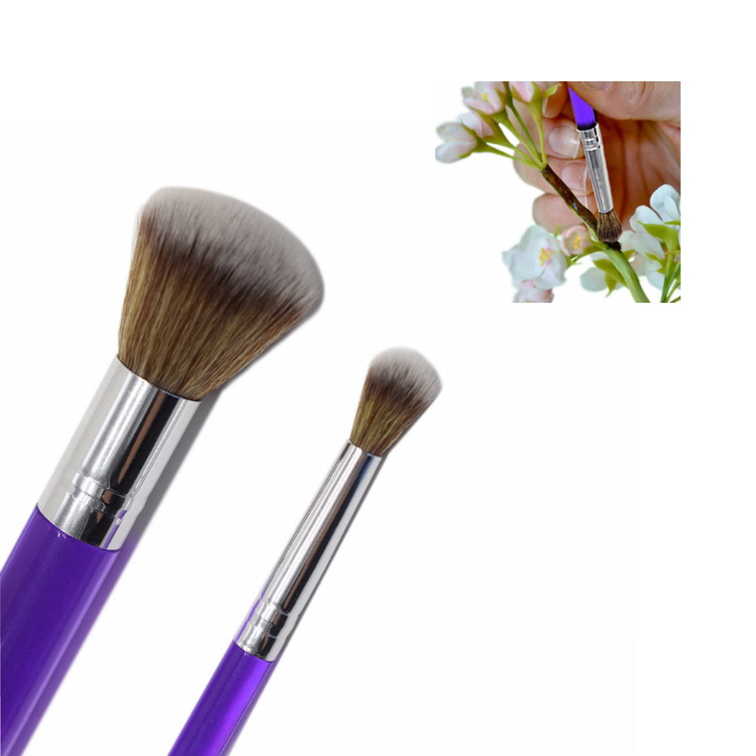 Yqboom 5 Pieces Cake Decorating Tool Set Cake Decoration Brushes Fondant Gum Paste Tools For Cake Cookie Fondant Decoration