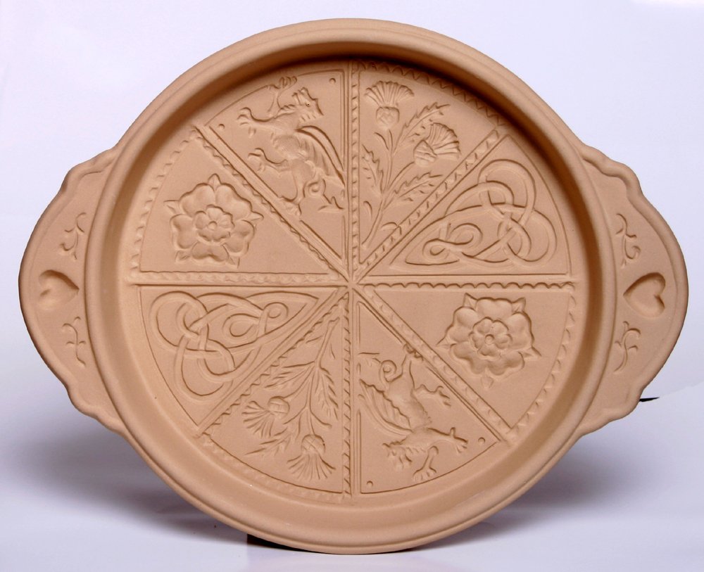 Brown Bag Design British Isle Shortbread Cookie Pan, 11-1/4-Inch By 9-1/4-Inch