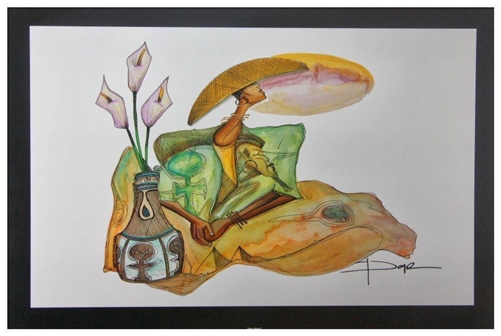 Diva Divine Artist Doyle 24X36 Art Print Poster African-American #1-2436Usb2299