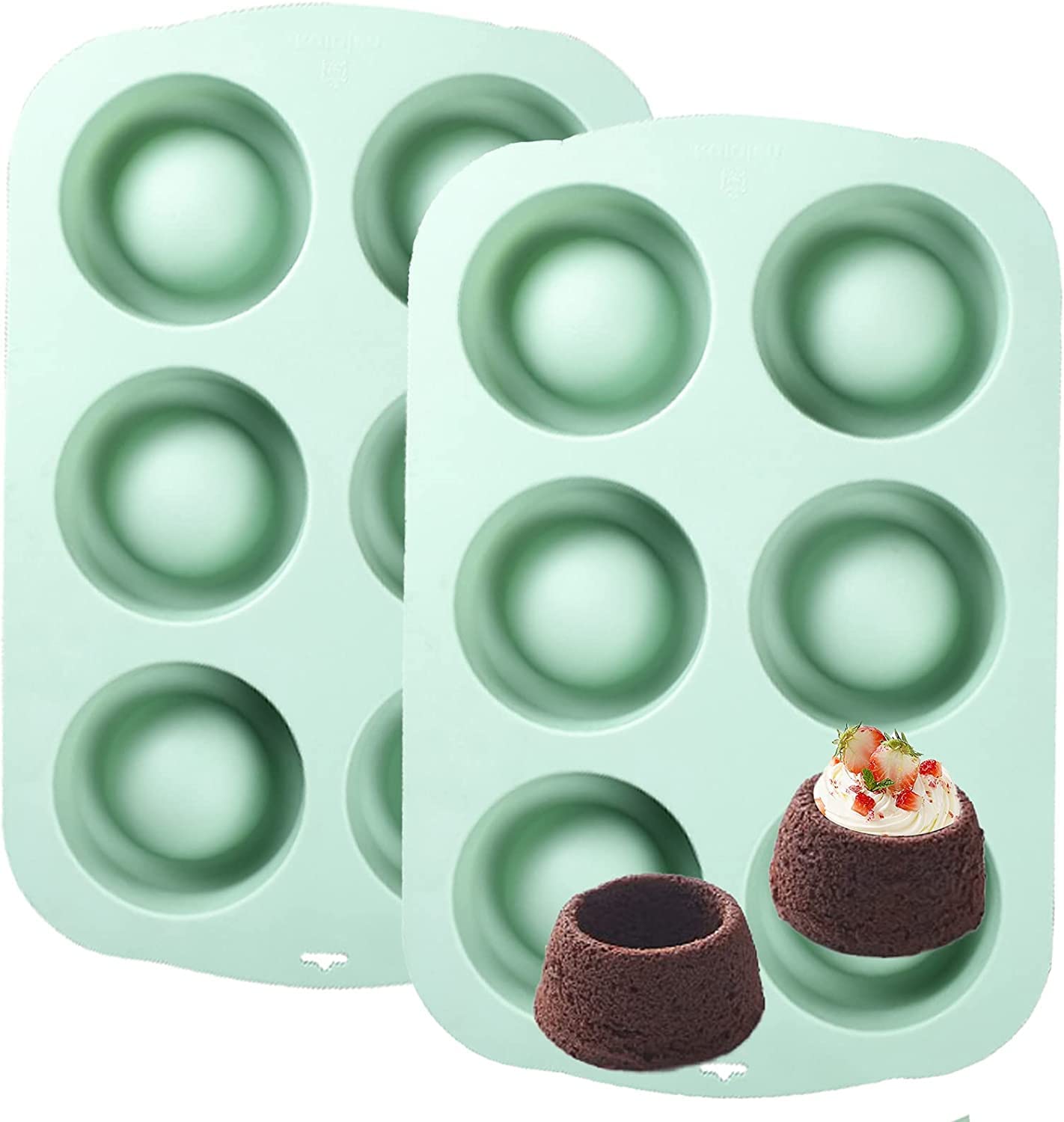 Double-Sided Use Silicone Mold For Mousse Cake Baking,3D Baking Molds Dessert Molds For Pastry Truffle Pudding Jelly Cheesecake