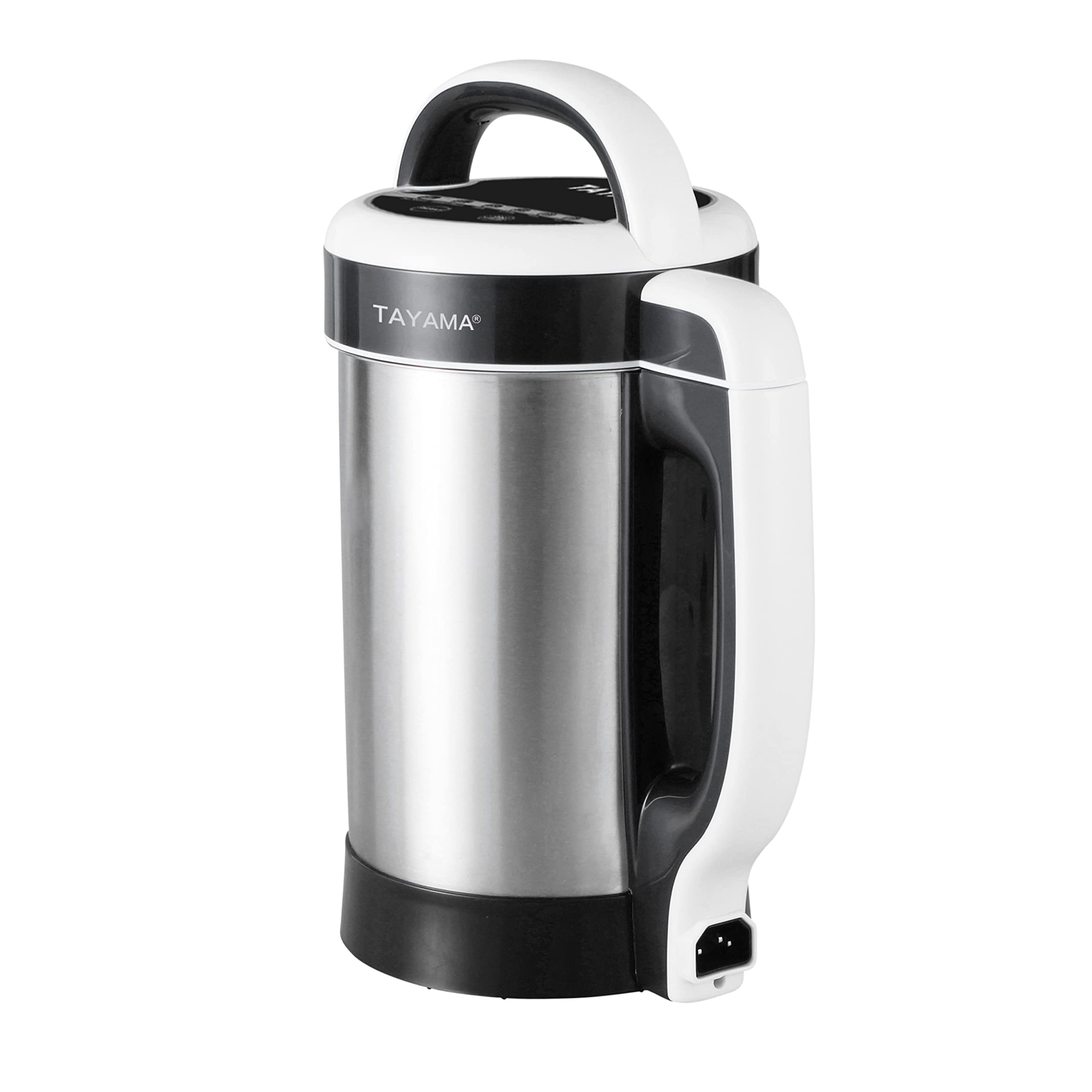TAYAMA Multi-Functional Soy and Nutmilk Maker, 1.3L, Stainless Steel, Black, Model DJ-15SG