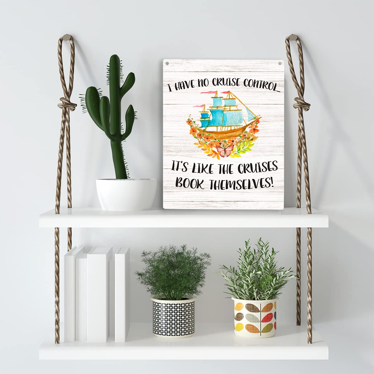 YCYD Cruise Door Decorations I Have No Cruise Control It s Like They Book Themselves Quote Sayings Home Wall Decor Wooden Hangin