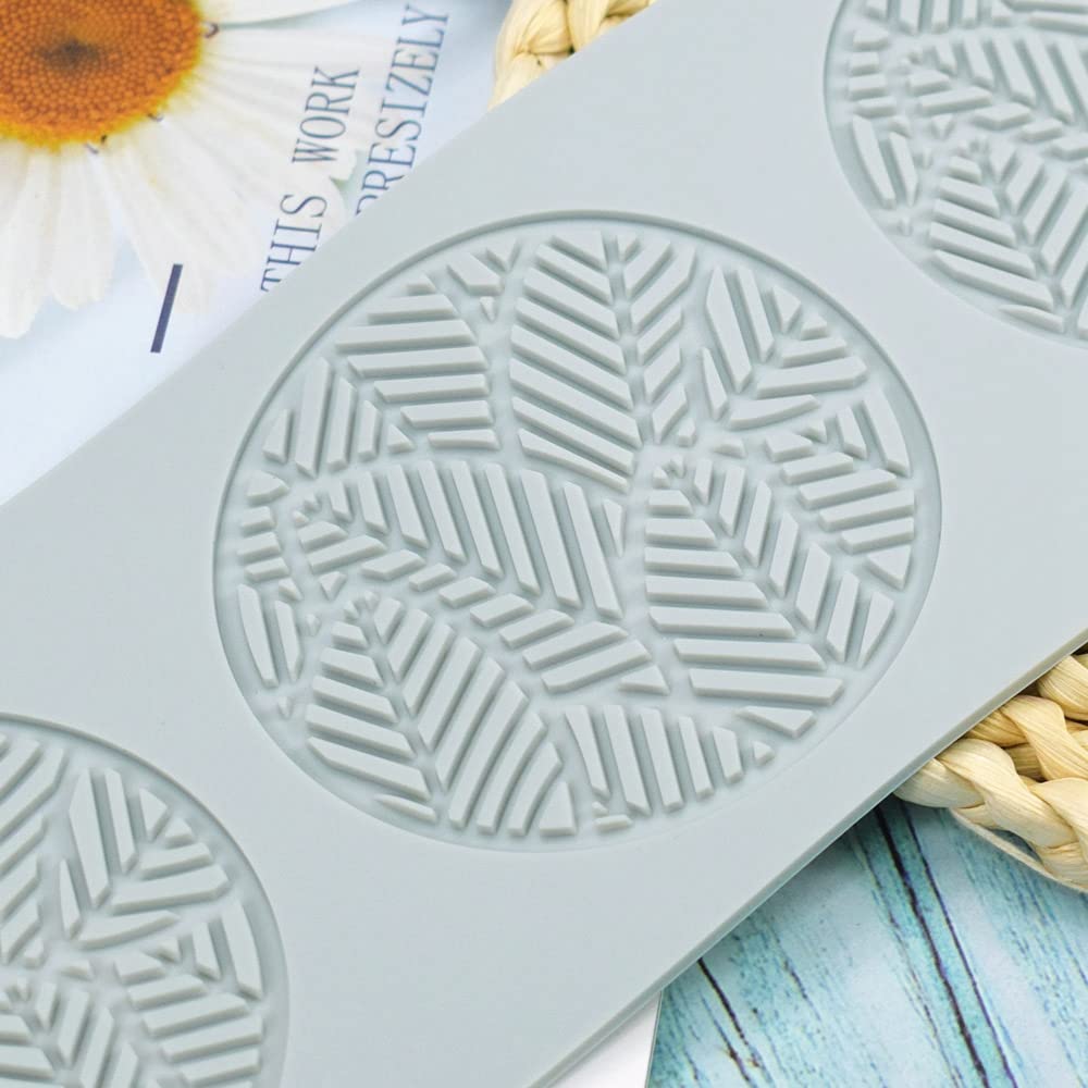 Hollow Tree Leaves Silicone Mold Fern Leaf Pteridophyte Diy Chocolate Candy Fondant Mold 3D Lotus Silicone Mold Cake Clay Mould