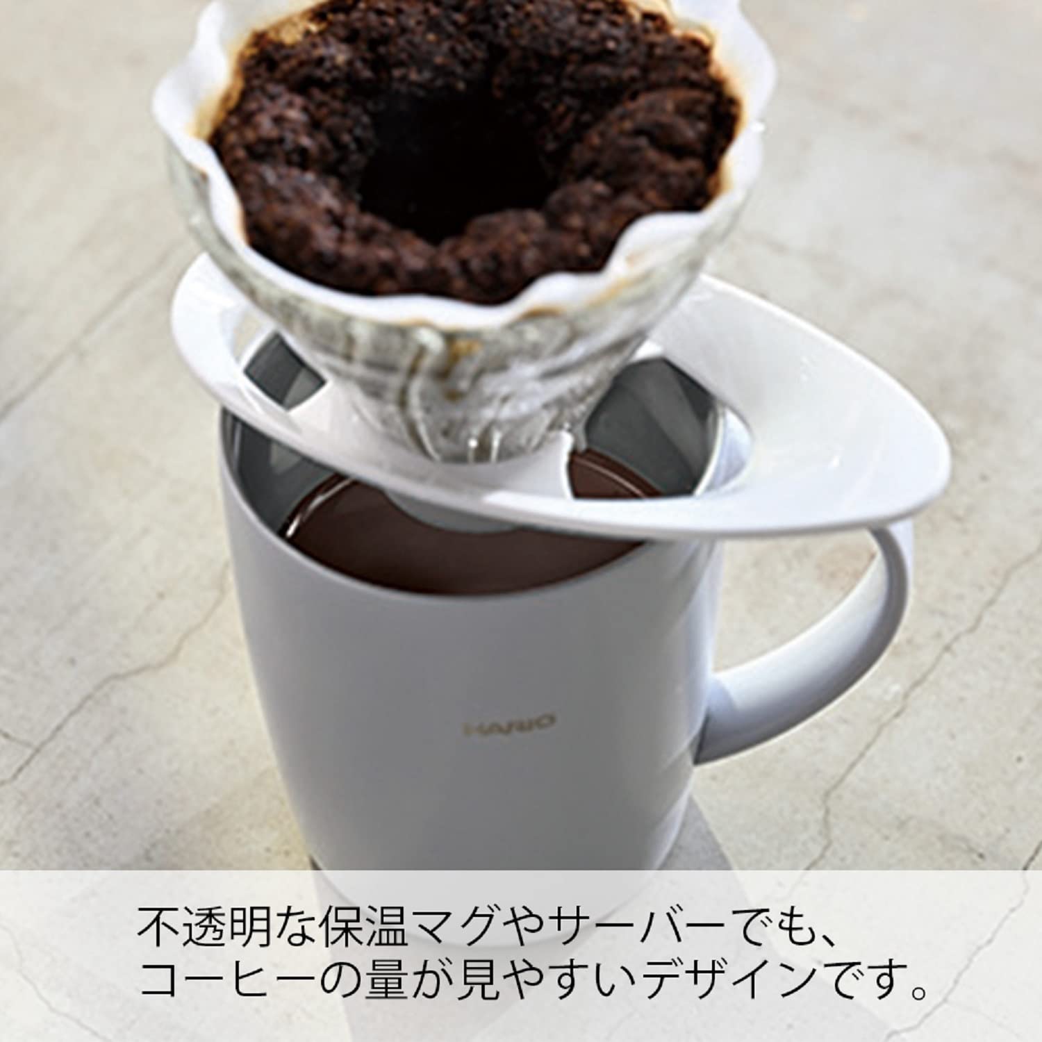 Hario V60 Vdgr-01-B Heat Resistant Glass Transparent Dripper, 01, For 1 To 2 Cups, Black, Made In Japan