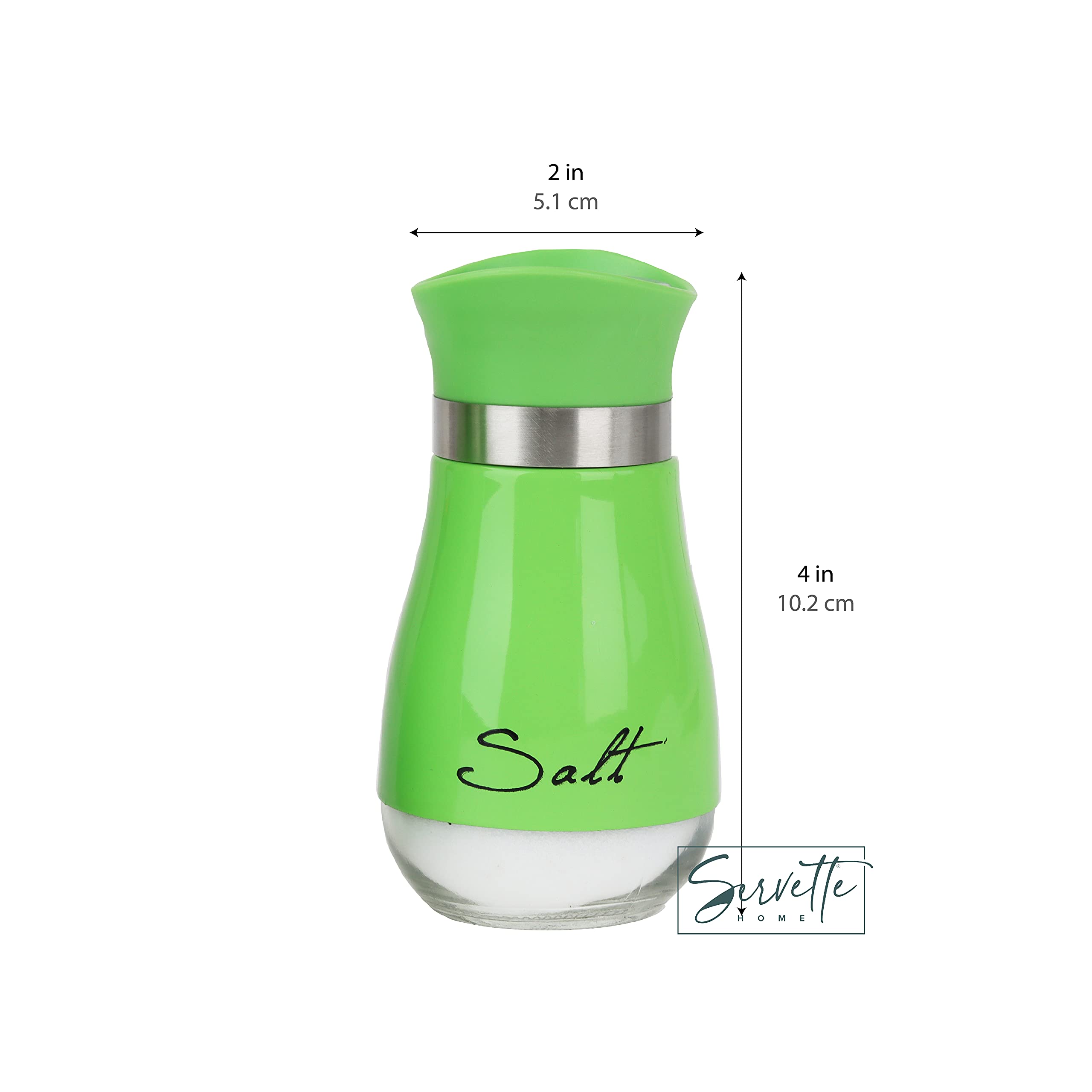Basic Salt & Pepper Shakers - Green