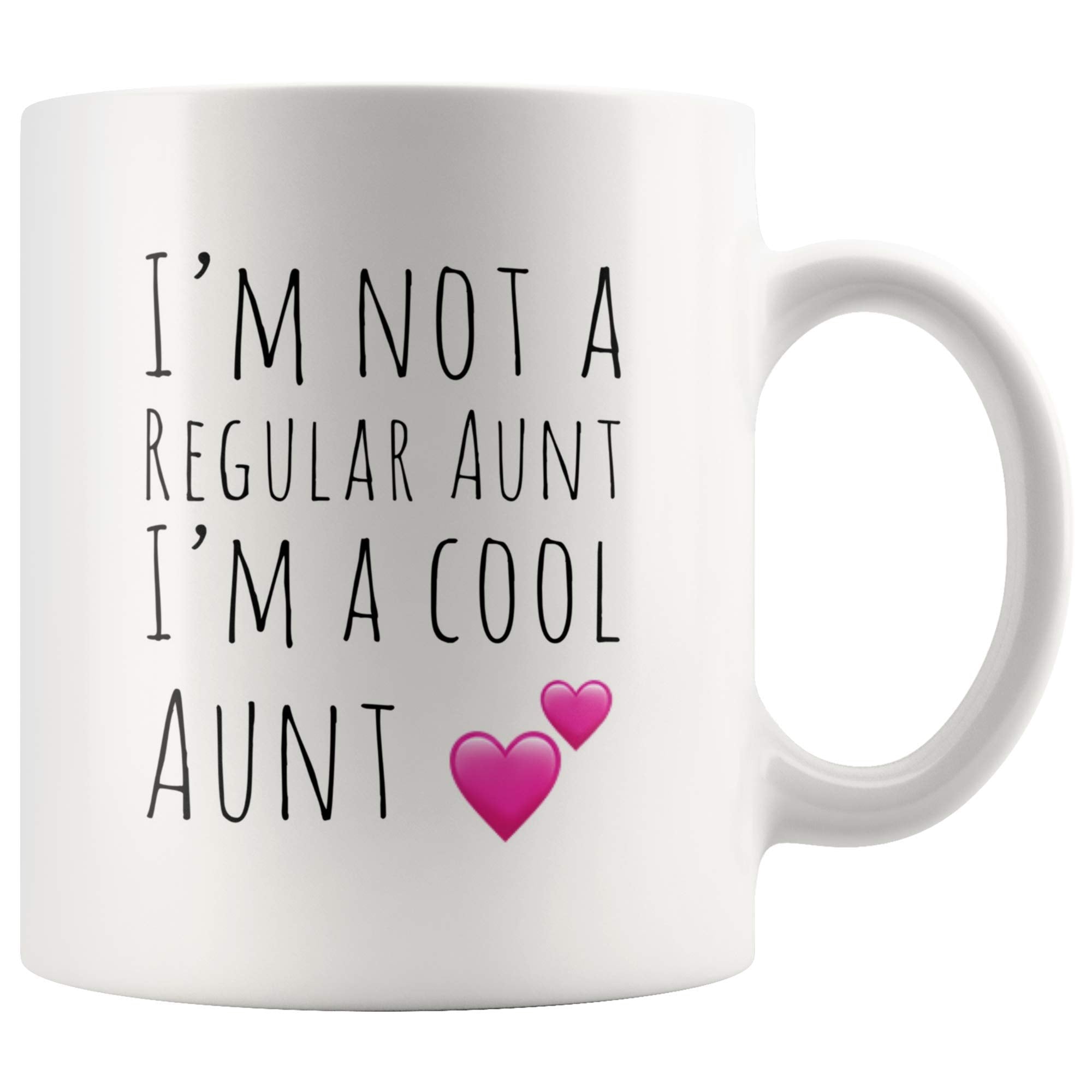 Panvola I'M Not A Regular Aunt I'M A Cool Aunt Gifts Mother'S Day From Niece Nephew Sister Brother Husband Boyfriend New Tia Cer