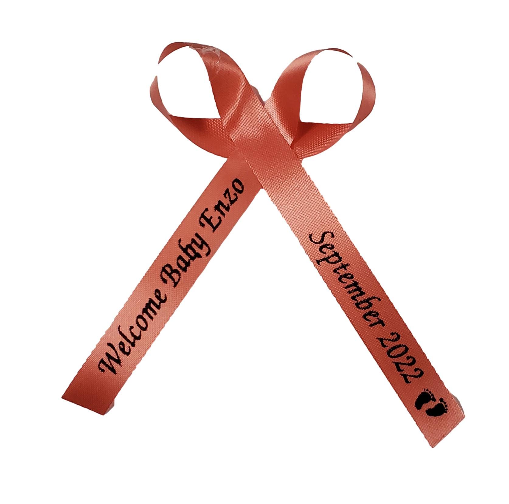 Personalized Ribbons, 25, Custom Ribbons, Bridal Shower Favor, Party Favors, Wedding Favor, Bridal Favor, Bridesmaids Gifts, Swe