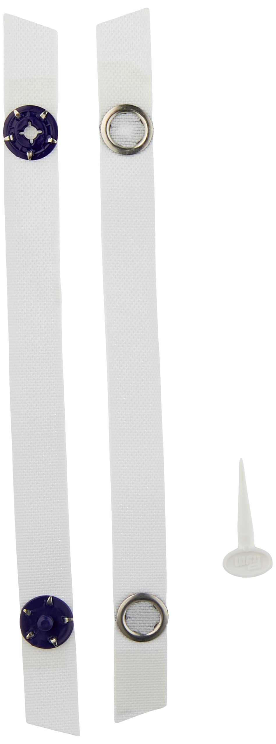 Prym 401205 Clip-On Towel And Cloth Loops / Towel Clips Suitable For Towelling; White, 5 Pieces