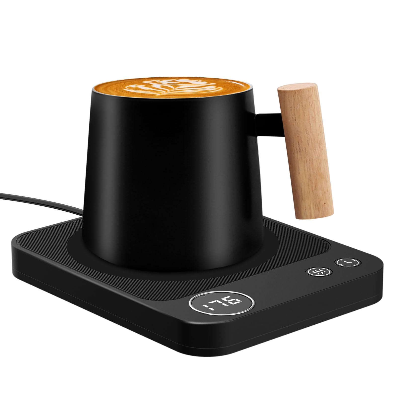 Mug Warmer, Electric Coffee Warmer with 3 Temp Settings, 212H AutoShutoff Coffee Mug Warmer for Home/Office Desk, Smart Cup Wa