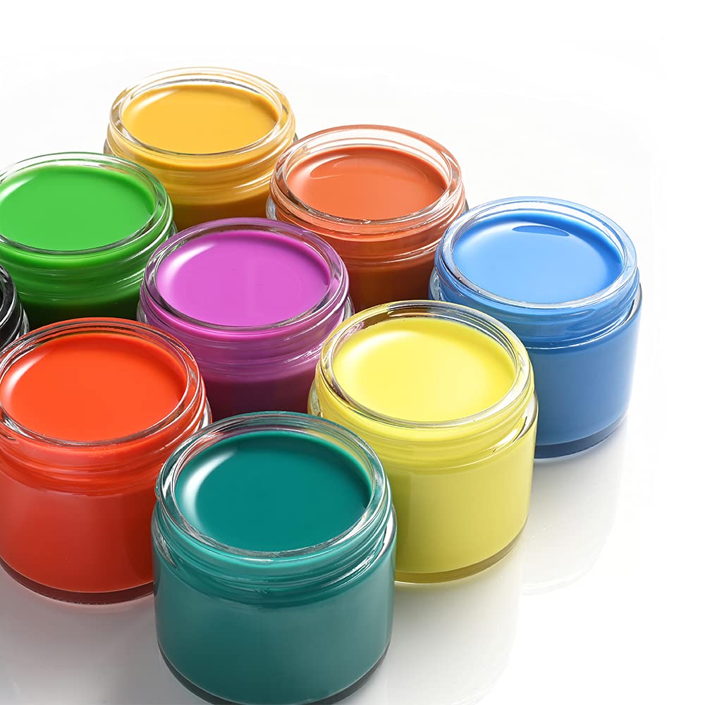 Bumobum 2 Oz Glass Jars With Lids, 3 Pack Small Jars With White Labels & Inner Liners, Multicolor 60 Ml Empty Round Cosmetic Con