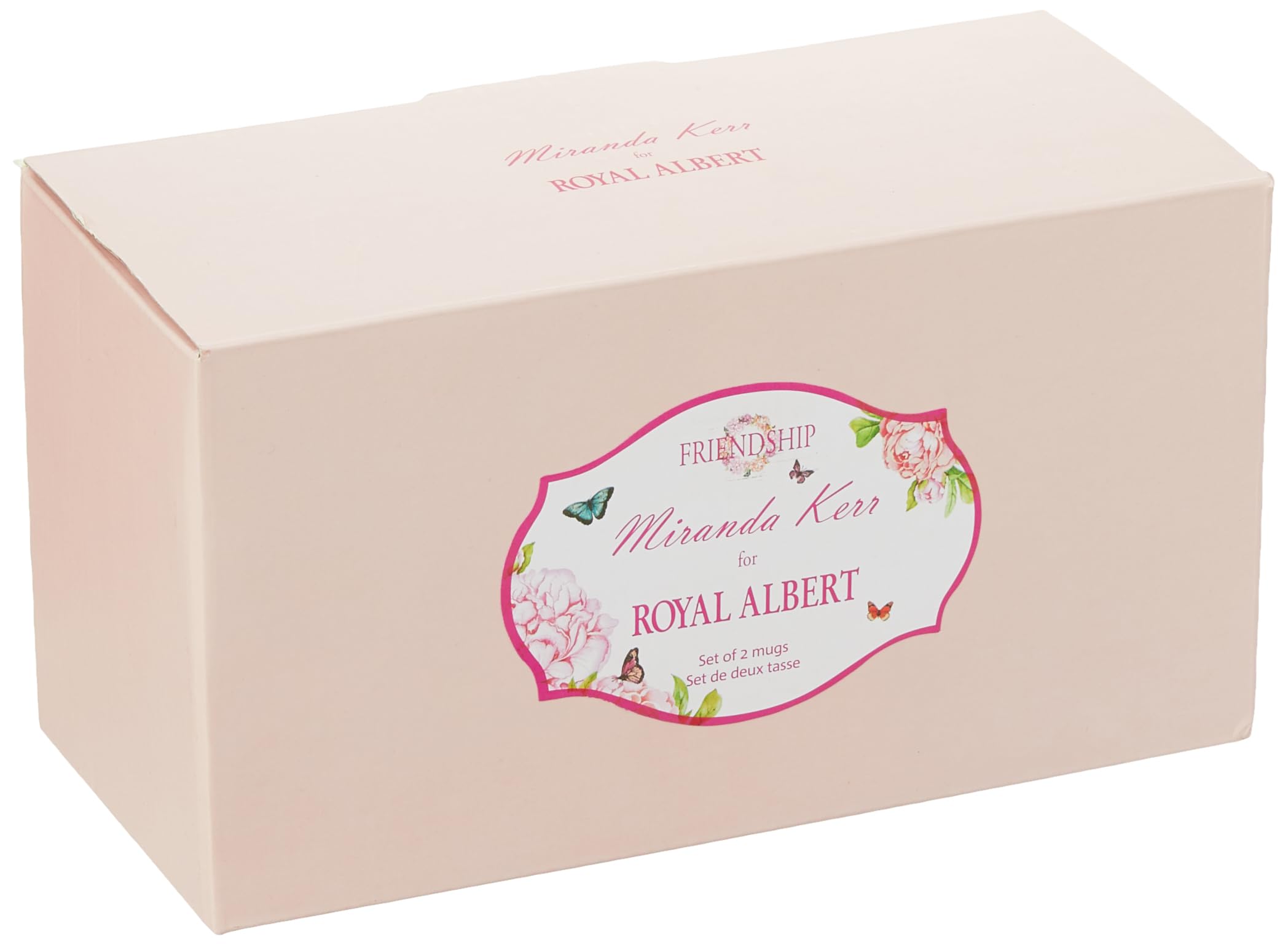 Royal Albert Miranda Kerr Friendship Mugs Hope & Tranquility Set Of 2