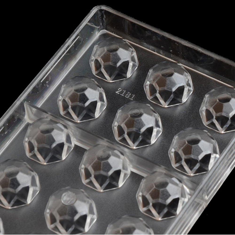Grainrain Polycarbonate Chocolate Mold Polycarbonate Chocolate Bar Mould Diamond (19274)