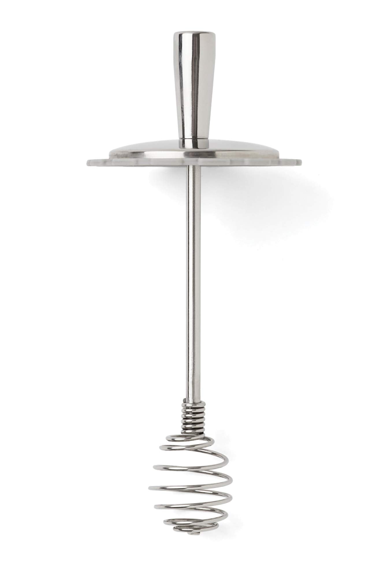 Jarware Honey Dipper Lid For Regular Mouth Mason Jars, Stainless Steel, 6.5'' X 3''
