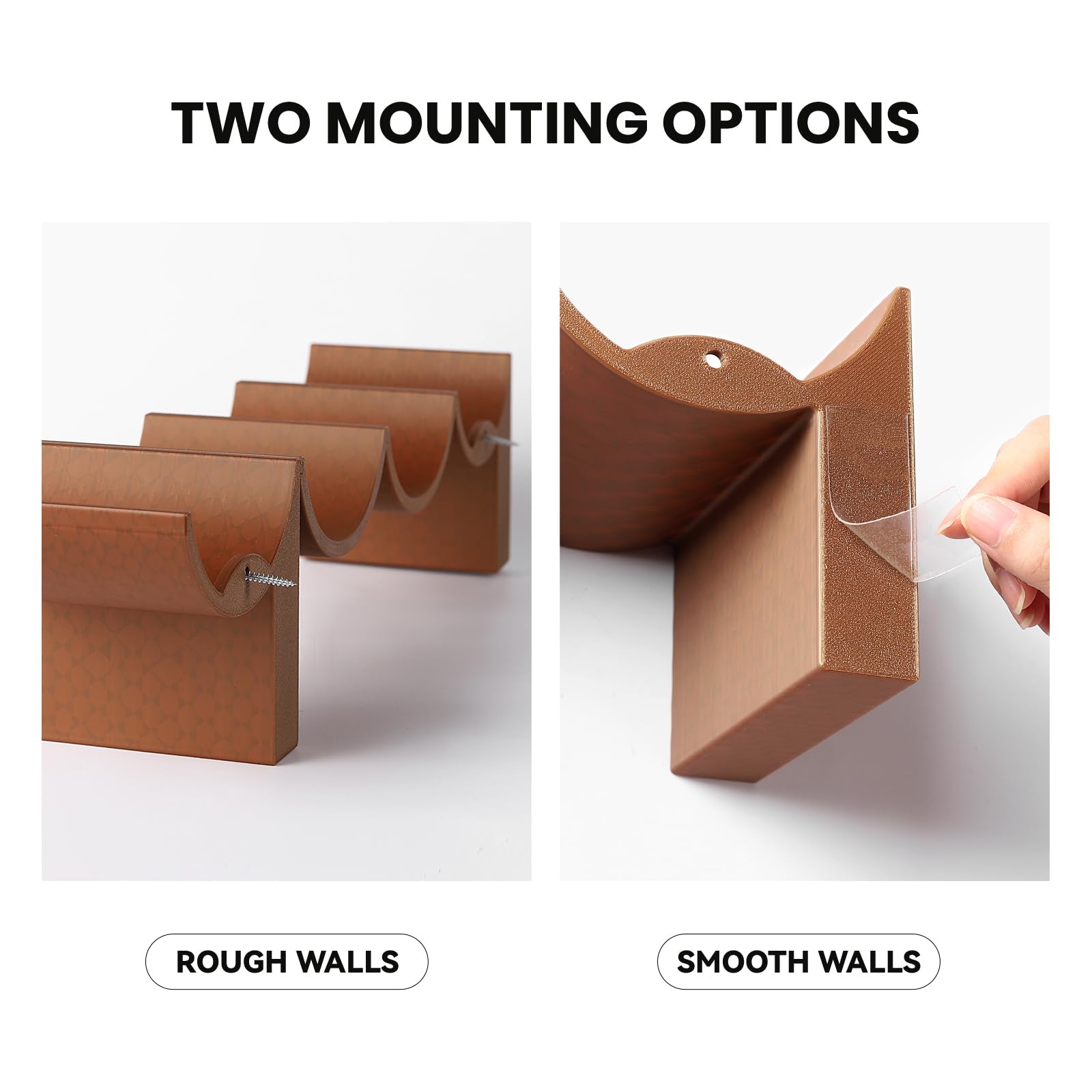SDGCMNY Poop Toilet Paper Holder Stand - 3D Printed Brown Plastic Shelf, Quirky Bathroom Decor, Model SG-PZJJ-002