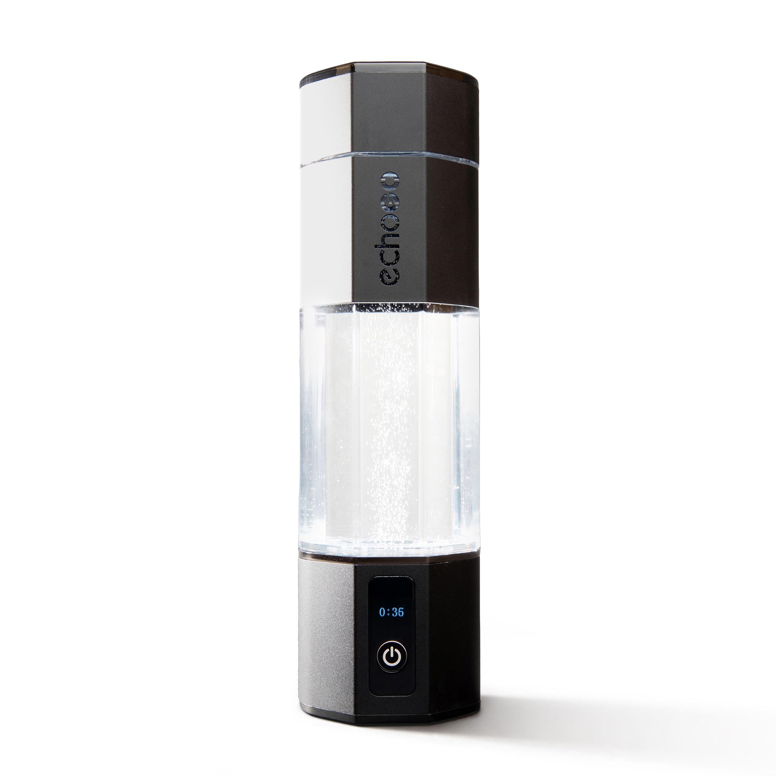Echo Water Go+ Hydrogen Water Bottle - Hydrogen Infusion Technology - Rechargeable Water Bottle - Spe & Pem Purification - Activ