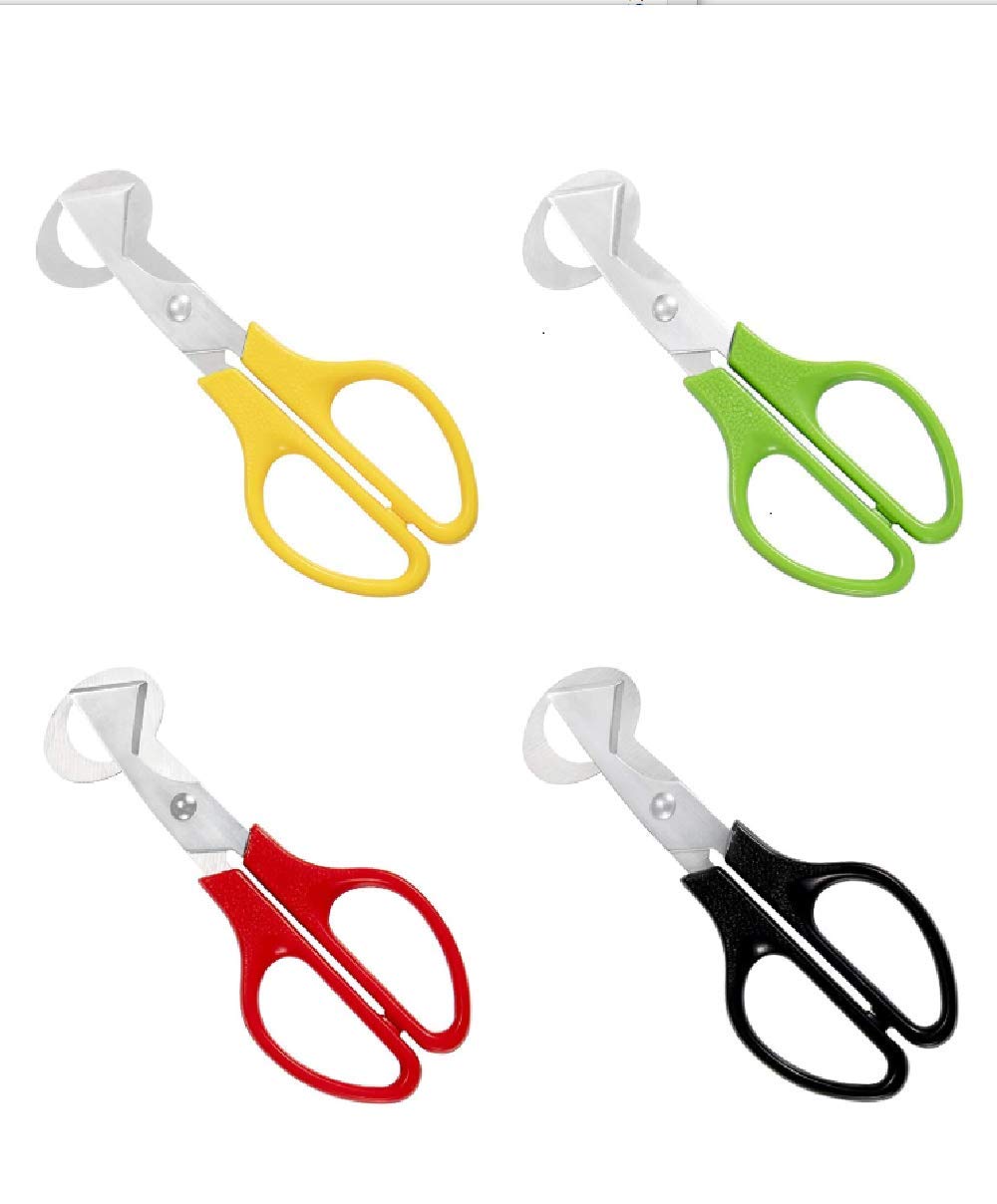 Stainless Steel Quail-Egg Cutter Scissors Kitchen Egg Shears Tool-4Pcs