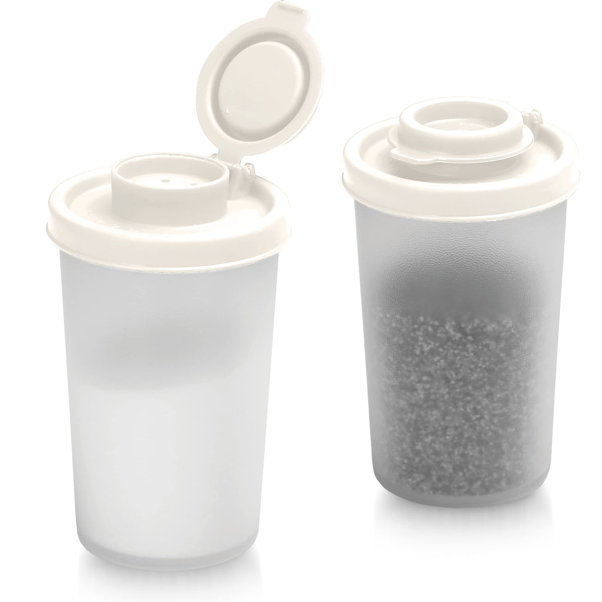 Signoraware Salt And Pepper Shakers Moisture Proof Set Of 2 Large Salt Shaker To Go Camping Picnic Outdoors Kitchen Lunch Boxes