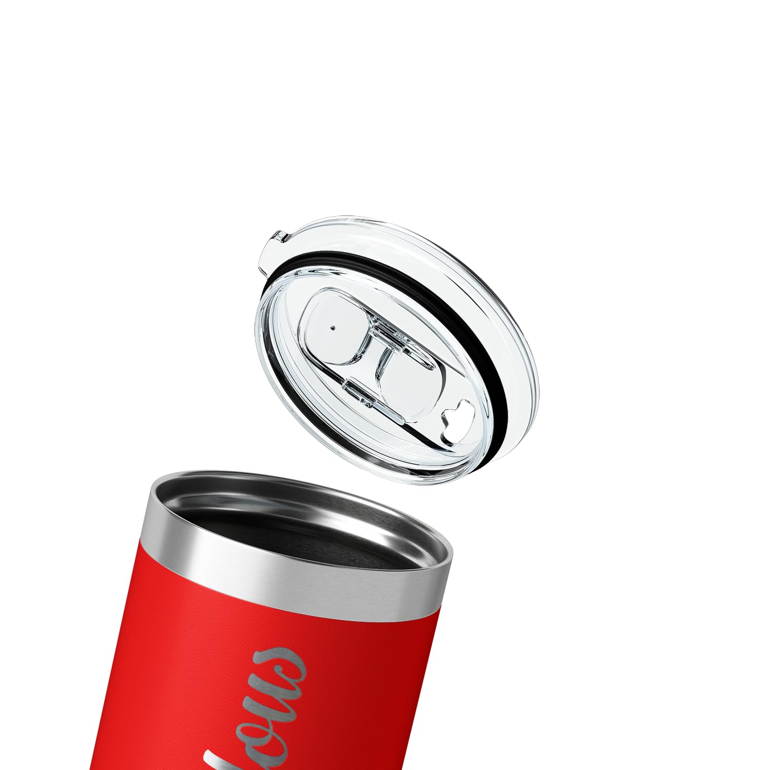 40 & Fabulous 22 Oz Skinny Tumbler 40Th Birthday Gifts For Women On Red Decorations Funny Present Vacuum Insulated Cup With Stra