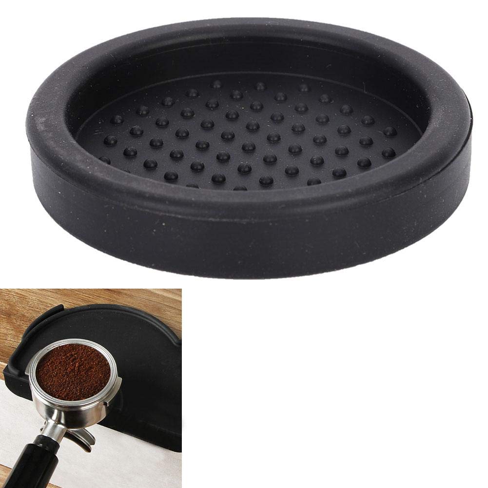 Espresso Tamper Mat, 5Pcs Round Silicone Coffee Tamp Mat Coffee Bean Crushing Grinding Placemat For Home Kitchen Office Bar Shop