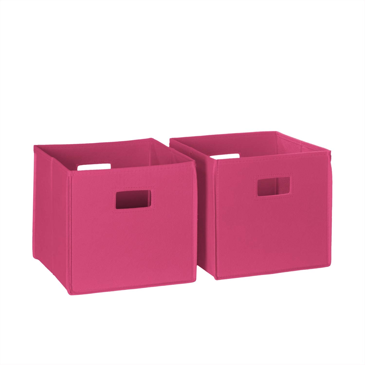 Riverridge 2 Pc Folding Storage Bin Set, No Size, Hot Pink, 2 Piece