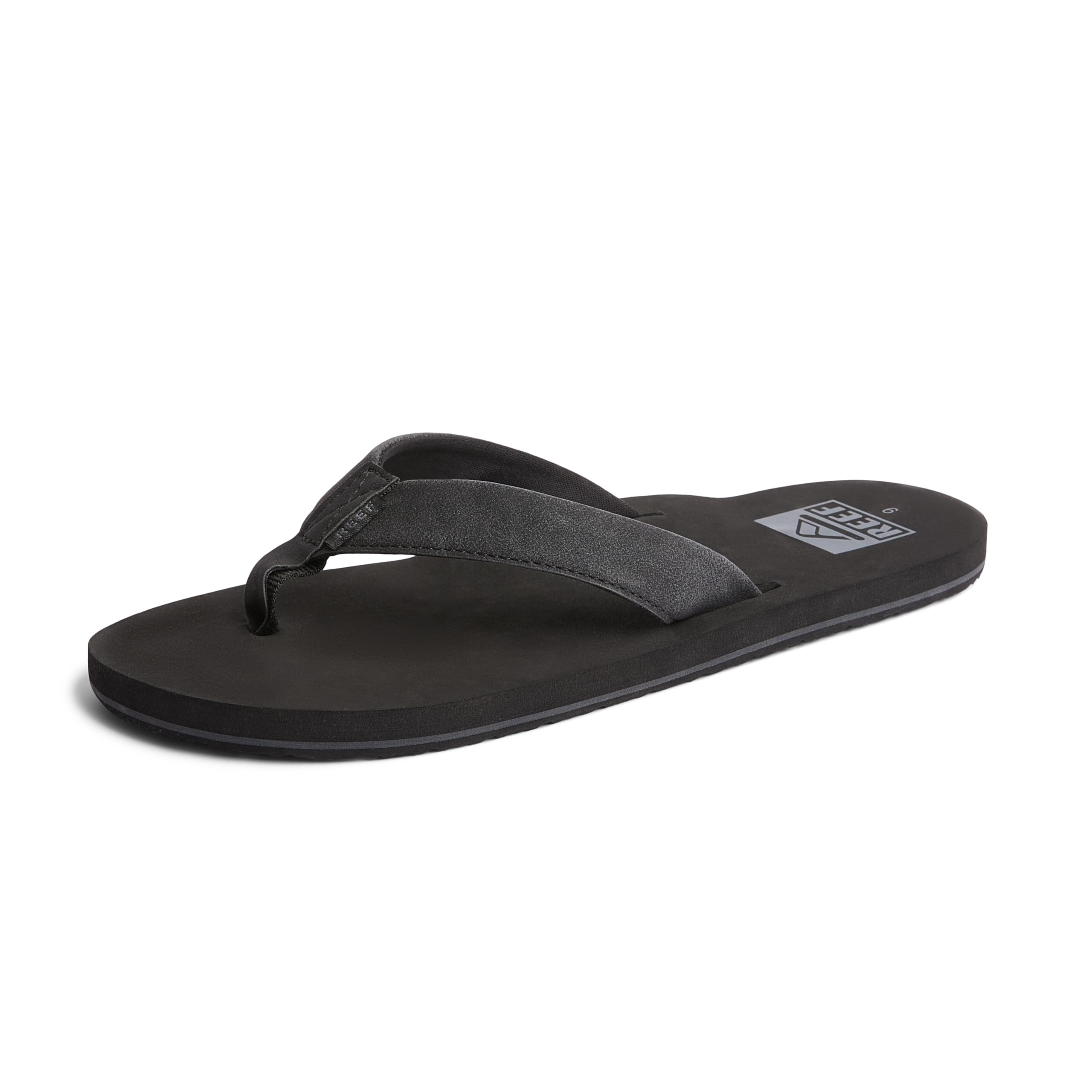 Reef Mens Sandals, Reef Twinpin, Blackblack, 7