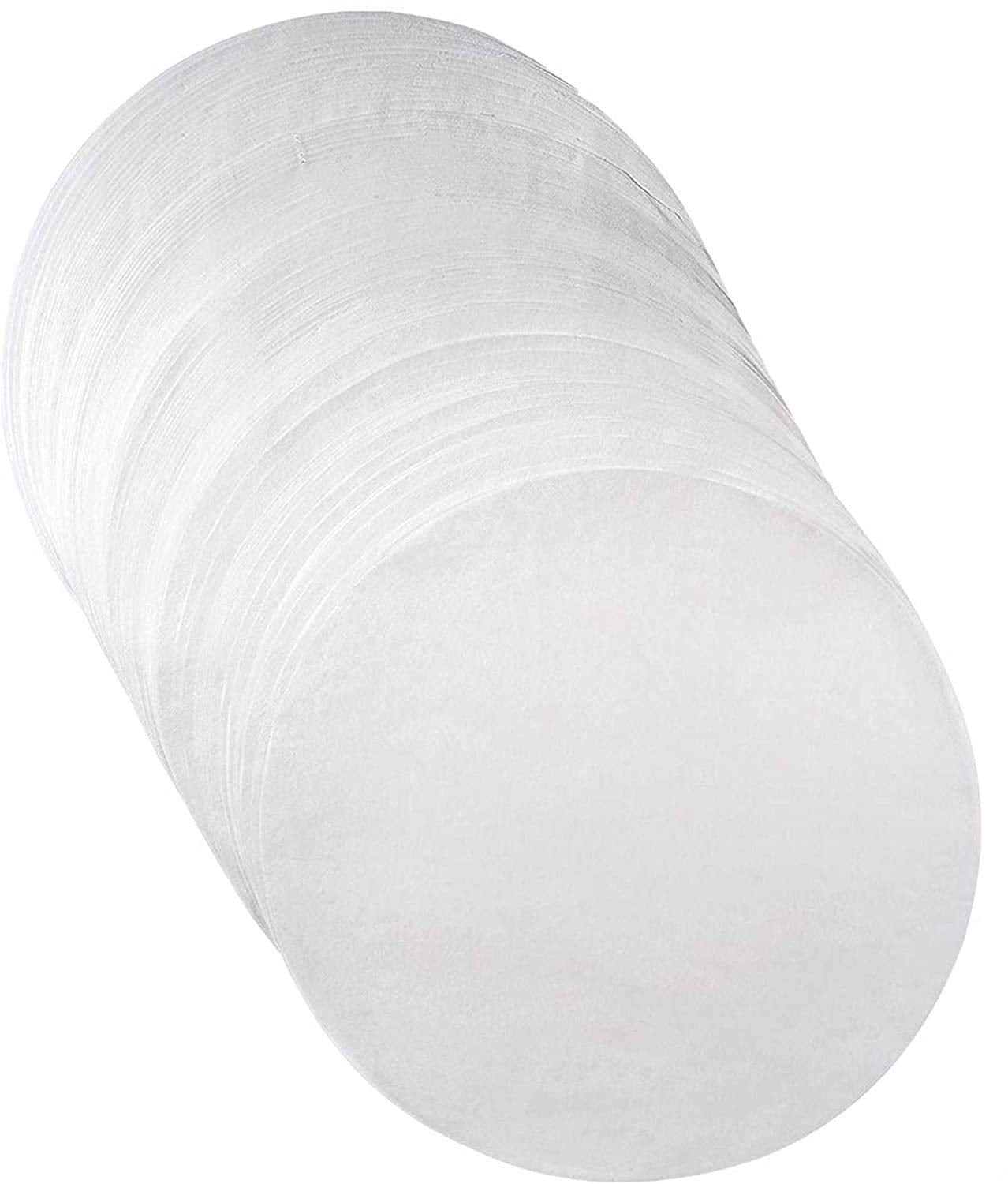 Non-Stick Round Parchment Paper- 6 Inch - 100 Eco-Friendly Pack - Baking Paper Liners For Round Cake Pans Circle Cheesecake, Coo